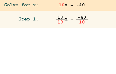 Procedure/Formula Demonstration